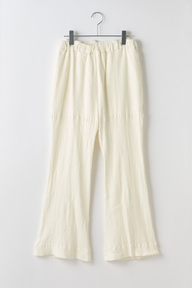 cr&ecirc;perie DOUBLE GAUZE PANTS 詳細画像
