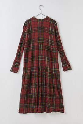 cr&ecirc;perie TARTAN CHECK DRESS 詳細画像