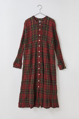 cr&ecirc;perie TARTAN CHECK DRESS 詳細画像
