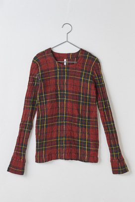 cr&ecirc;perie TARTAN CHECK TOPS 詳細画像